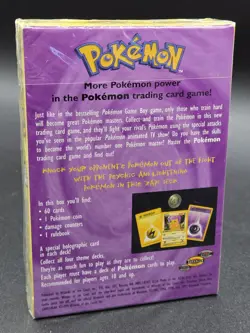 Pokemon Zap! Theme Deck Sealed 1999 Wizards of the Coast - Sealed - Image 2