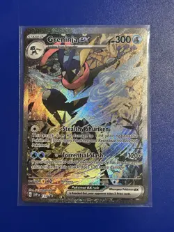 Pokemon TCG Greninja EX 132 Shrouded Fable Promo Special Illustration Near Mint - Image 1