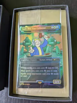 MTG Secret Lair Fallout Vault Boy Rainbow Foil Edition - Image 3
