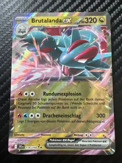 Brutalanda ex 114/159 Reisegefahrten Pokemon Karte Salamence Journey Together - Image 1