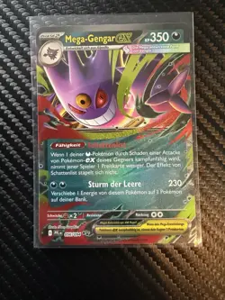 Pokemon Card Mega Gengar ex 056/094 Phantasmal Flames Fatale Flammen Pokemon - Image 1