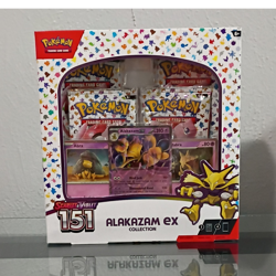 Pokemon Scarlet & Violet 151 Alakazam ex Collection Box Booster Promo - Image 1