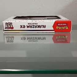 Pokemon Scarlet & Violet 151 Alakazam ex Collection Box Booster Promo - Image 3