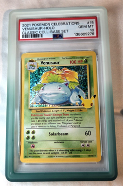 SEQUENTIAL PSA 10 Set Pokemon TCG 25TH CELEBRATIONS BLASTOISE CHARIZARD VENUSAUR - Image 2