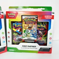 Pokemon TCG First Partner Illustration Collection Series 1 Lot of 2 Sealed - Image 4