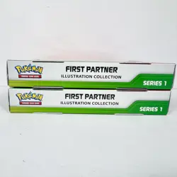 Pokemon TCG First Partner Illustration Collection Series 1 Lot of 2 Sealed - Image 5