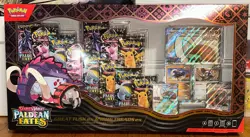 Pokemon Paldean Fates Great Tusk & Iron Treads ex Premium Collection Box - Image 1