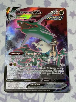 Pokemon Rayquaza VMAX TG20/TG30 Sword & Shield Silver Tempest Trainer Gallery NM - Image 1