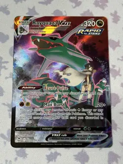 Pokemon Rayquaza VMAX TG20/TG30 Sword & Shield Silver Tempest Trainer Gallery NM - Image 3