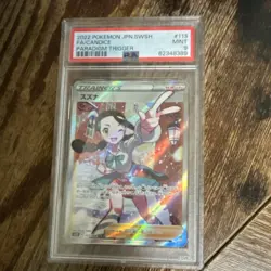 Pokemon 2022 S12 Paradigm Trigger Candice 113/098 FA Holo SR PSA 9 - Image 1