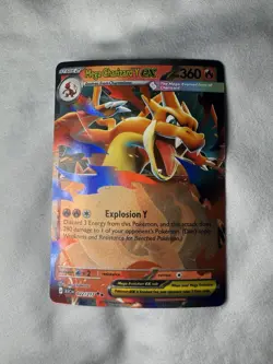 Mega Charizard Y Ex Ascended Heroes Ex 22/217 Pokemon TCG - Image 2