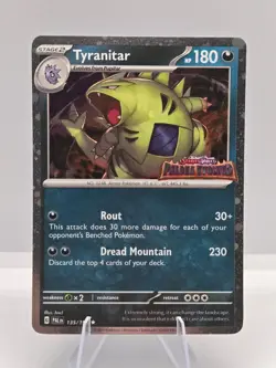 Tyranitar 135/193 Rare Paldea Evolved Pokemon NM - Image 1