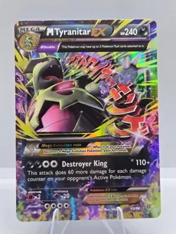 M Tyranitar EX 43/98 Holo Rare EX Ancient Origins Pokemon - Image 1