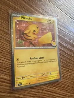 2026 Pokemon Day 30th Anniversary Pikachu 051 Stamped Promo - Image 2