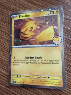 2026 Pokemon Day 30th Anniversary Pikachu 051 Stamped Promo - Image 3