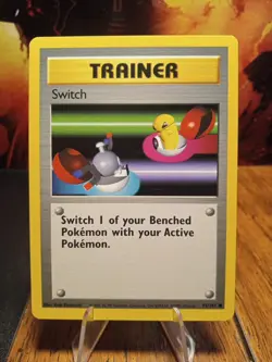 1999 Pokemon Base Set Unlimited Switch #95 VLP - Image 1