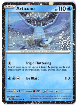Pokemon TCG Articuno 032/159 Cosmo Holo Journey Together Playset (Holiday) NM - Image 1