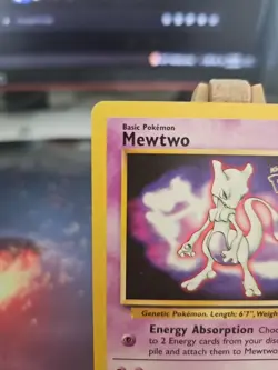Pokemon Mewtwo TCG Black Star Promos 3 Regular Promo HP - Image 2