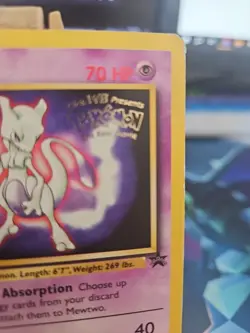 Pokemon Mewtwo TCG Black Star Promos 3 Regular Promo HP - Image 4