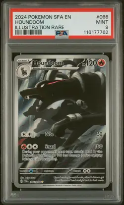 2024 Pokemon Sfa En-Shrouded Fable #066 Houndoom PSA MINT - Image 1