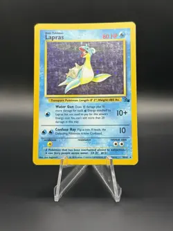 Pokemon - Lapras #10/62 - Fossil - Holo - Image 1
