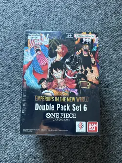 ONE PIECE TCG Emperors in the New World Double Pack Volume 6 Sealed Display DP06 - Image 1