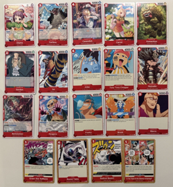 One Piece TCG - C/UC Complete Set OP-01 Romance Dawn - Eng + SRs - Image 2