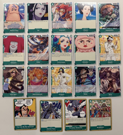 One Piece TCG - C/UC Complete Set OP-01 Romance Dawn - Eng + SRs - Image 3