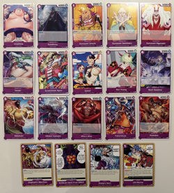 One Piece TCG - C/UC Complete Set OP-01 Romance Dawn - Eng + SRs - Image 5