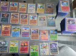 Pokemon joblot Bundle 111 Cards. One V Or VMAX. 10 Holo/Reverse Holos Included - Image 4