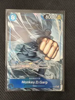 Monkey.D.Garp (Alt Art) OP12-056 Legacy of the Master One Piece English - Image 1