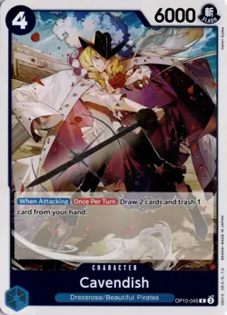 Cavendish (045) R Royal Blood OP10-045 One Piece TCG - Image 1