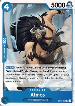 Atmos UC Two Legends OP08-040 One Piece TCG - Image 1