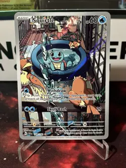 Pokemon Stellar Crown Squirtle 148/142 NM - Image 1