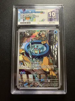 Pokemon Squirtle TCG Stellar Crown Illustration Rare Card 148/142 Ace 10 - Image 1