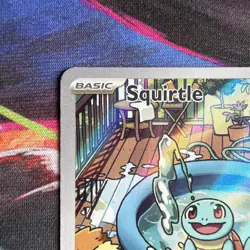 Pokemon Squirtle TCG Stellar Crown Illustration Rare Card 148/142 - Image 2