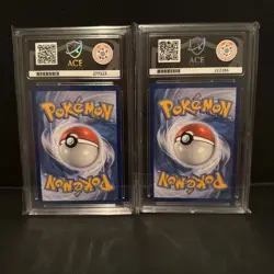 Pokemon Bulbasaur & Squirtle Stellar Crown 143 148 ACE 10 perfect sub grades - Image 2
