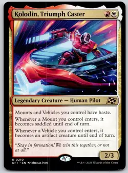 Kolodin, Triumph Caster - Aetherdrift DFT - MTG - NM Magic - 210 R - Image 1
