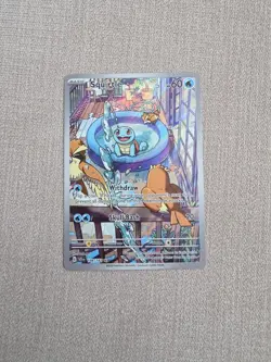 Pokemon Squirtle Card 148/142 Stellar Crown English NM-M - Image 1