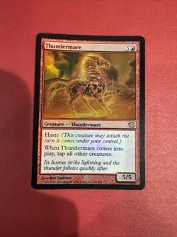 Thundermare Mtg FOIL 9th Edition Played - Image 1