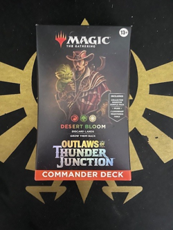 Sealed Commander MTG EDH- Outlaws of Thunder Junction (Dessert Bloom) - Image 1