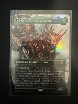 Grist, Voracious Larva Borderless Foil - Mythic - Modern Horizons 3 MTG - Image 1