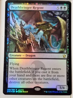 Deathbringer Regent - FOIL - Prerelease Promo - Magic the Gathering MTG Nice! - Image 1