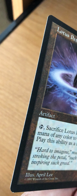 MTG - Tempest - Lotus Petal - NM - Image 4