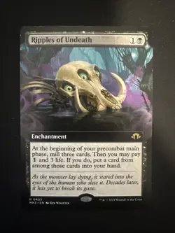 Ripples of Undeath Extended Art 0455 MH3 NM/MT [Modern Horizons 3:MTG] - Image 1