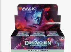 2x MTG Duskmourn House of Horror Play Booster Boxes Set of 2 Magic The Gathering - Image 1