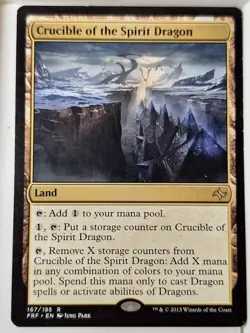 Crucible of the Spirit Dragon - Fate Reforged - Magic the Gathering MTG Nice! - Image 1