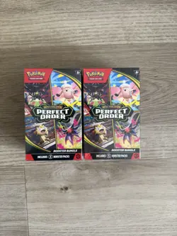 Pokemon TCG Perfect Order Booster Bundle (6 Packs) Brand New And Sealed x2 🔥 ✅ - Image 1