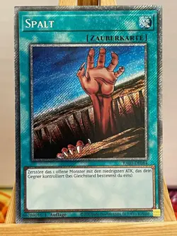 Spalt RA03-DE084 Platinum Secret Rare Deutsch NM YUGIOH - Image 1