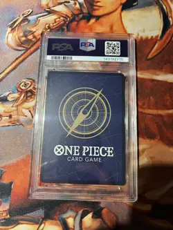 One Piece Monkey D. Luffy Bandai Card Games Fest Afro Promo OP07-073 PSA 10 - Image 2